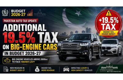 Big SUVs In Pakistan Could Face Up To 19.5% New Tax Under Budget 2026-27